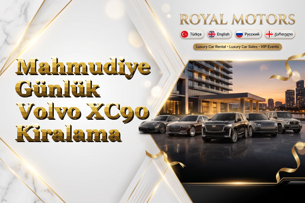 Mahmudiye Günlük Volvo XC90 Kiralama