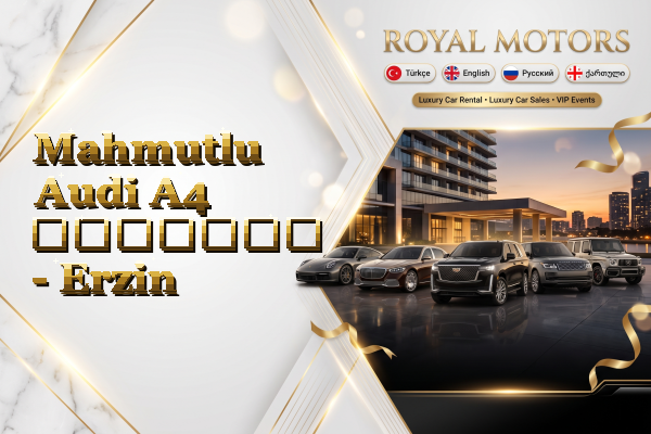 Mahmutlu Audi A4 გაყიდვა - Erzin