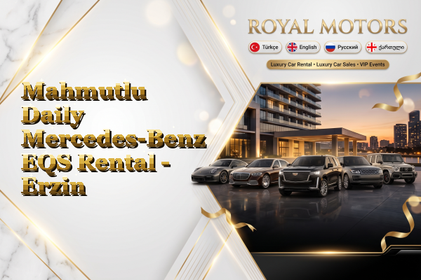 Mahmutlu Daily Mercedes-Benz EQS Rental - Erzin