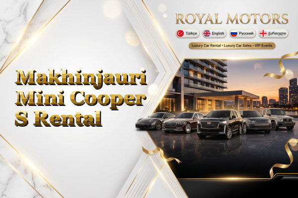 Makhinjauri Mini Cooper S Rental