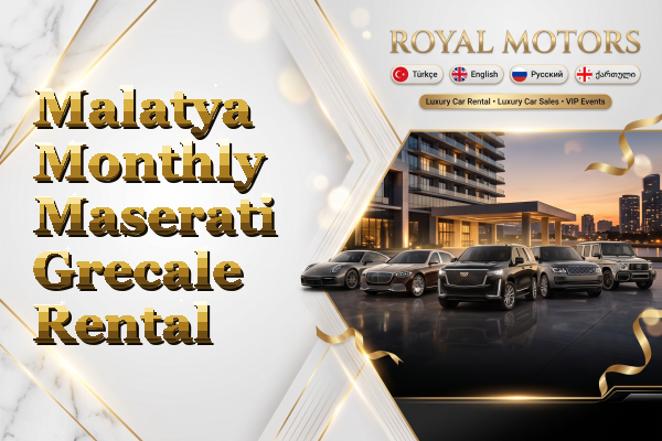 Malatya Monthly Maserati Grecale Rental