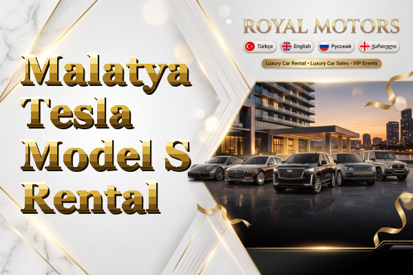 Malatya Tesla Model S Rental