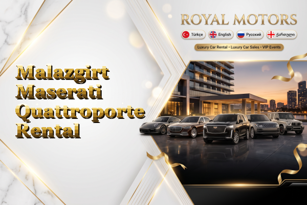 Malazgirt Maserati Quattroporte Rental
