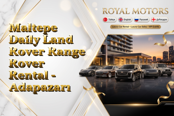 Maltepe Daily Land Rover Range Rover Rental - Adapazarı