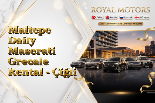 Maltepe Daily Maserati Grecale Rental - Çiğli