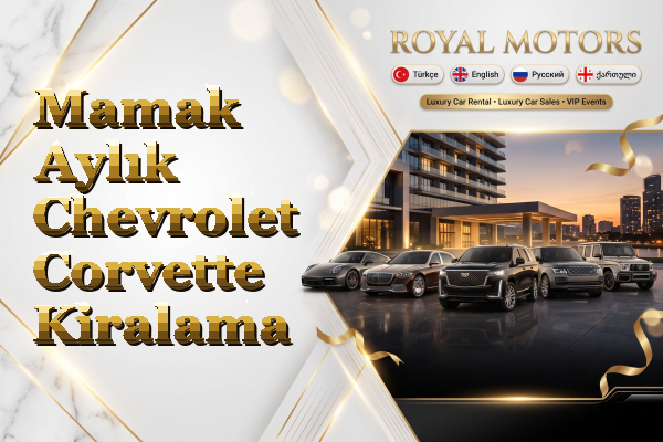Mamak Aylık Chevrolet Corvette Kiralama