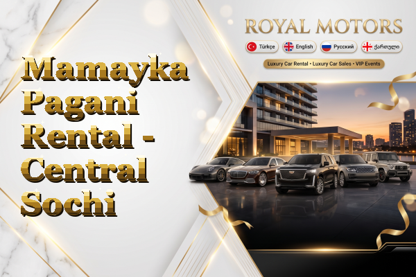 Mamayka Pagani Rental - Central Sochi