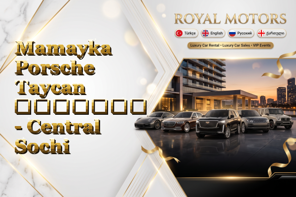 Mamayka Porsche Taycan გაყიდვა - Central Sochi