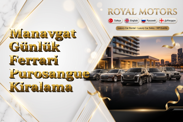 Manavgat Günlük Ferrari Purosangue Kiralama