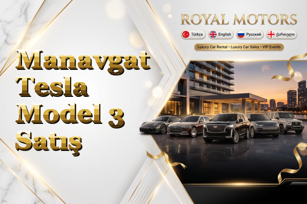 Manavgat Tesla Model 3 Satış