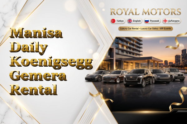Manisa Daily Koenigsegg Gemera Rental