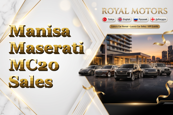 Manisa Maserati MC20 Sales