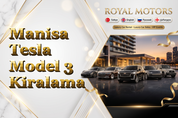 Manisa Tesla Model 3 Kiralama