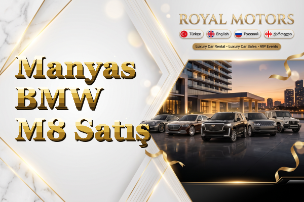 Manyas BMW M8 Satış