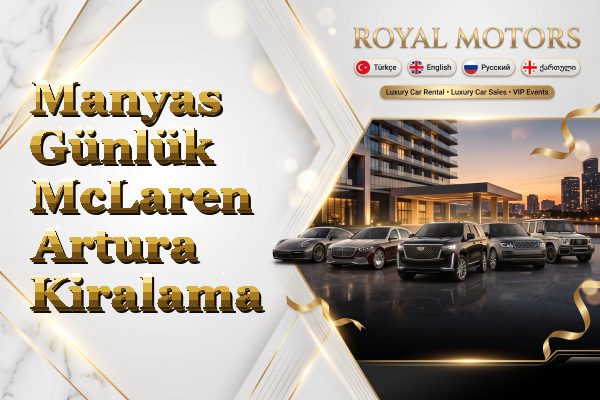 Manyas Günlük McLaren Artura Kiralama