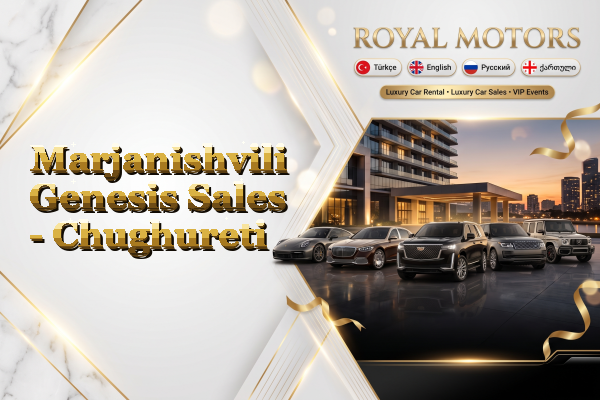 Marjanishvili Genesis Sales - Chughureti