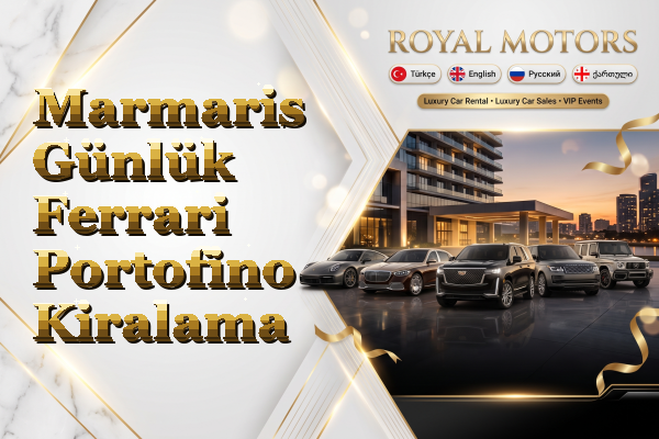Marmaris Günlük Ferrari Portofino Kiralama