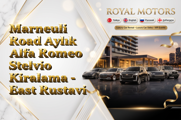Marneuli Road Aylık Alfa Romeo Stelvio Kiralama - East Rustavi
