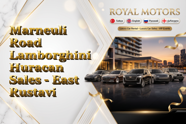 Marneuli Road Lamborghini Huracan Sales - East Rustavi