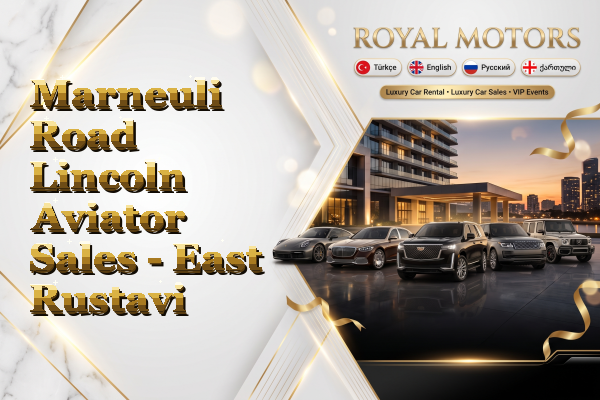 Marneuli Road Lincoln Aviator Sales - East Rustavi