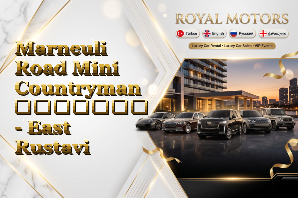 Marneuli Road Mini Countryman გაყიდვა - East Rustavi