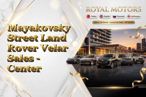 Mayakovsky Street Land Rover Velar Sales - Center