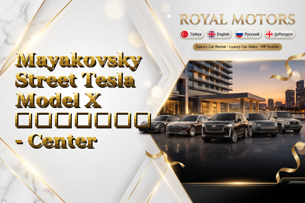 Mayakovsky Street Tesla Model X გაყიდვა - Center