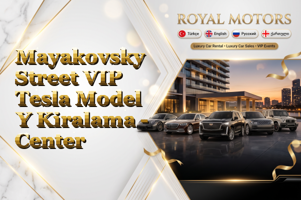 Mayakovsky Street VIP Tesla Model Y Kiralama - Center