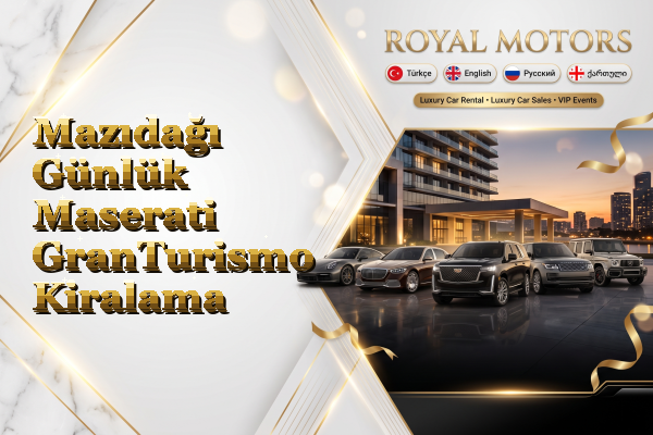 Mazıdağı Günlük Maserati GranTurismo Kiralama