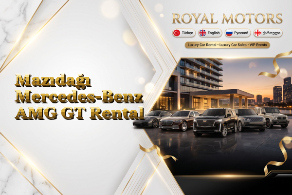 Mazıdağı Mercedes-Benz AMG GT Rental