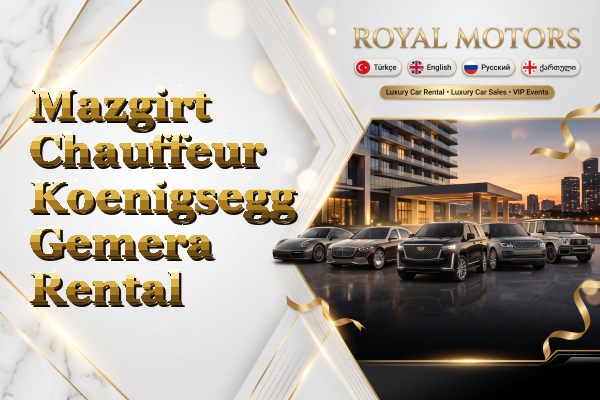 Mazgirt Chauffeur Koenigsegg Gemera Rental