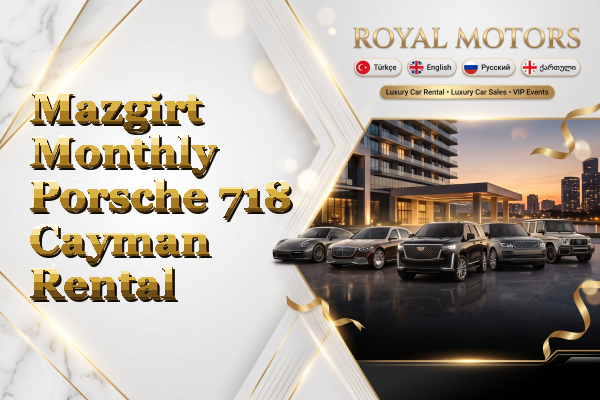 Mazgirt Monthly Porsche 718 Cayman Rental