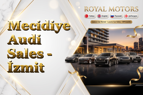 Mecidiye Audi Sales - İzmit