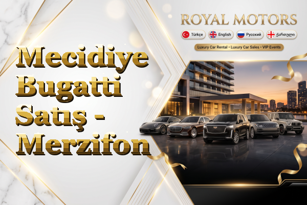 Mecidiye Bugatti Satış - Merzifon