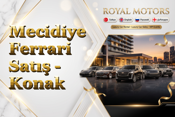 Mecidiye Ferrari Satış - Konak