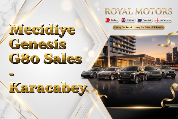 Mecidiye Genesis G80 Sales - Karacabey