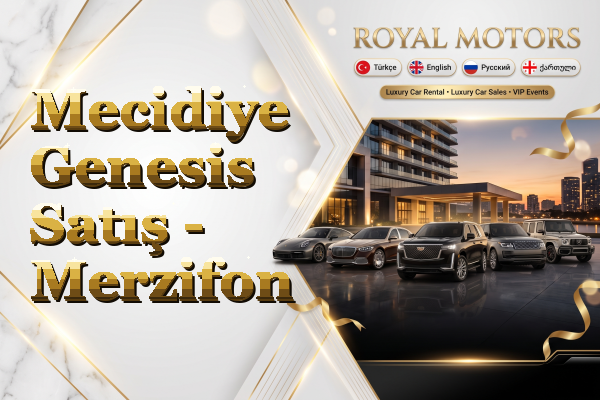 Mecidiye Genesis Satış - Merzifon