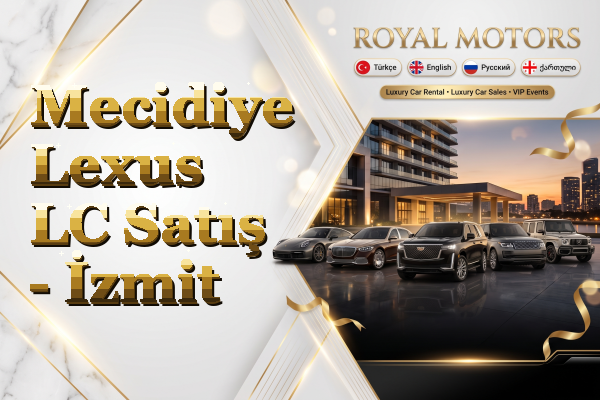 Mecidiye Lexus LC Satış - İzmit