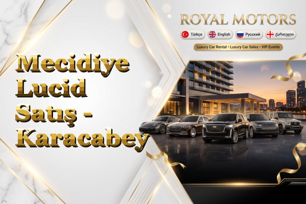 Mecidiye Lucid Satış - Karacabey