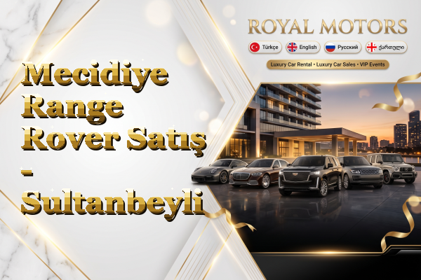 Mecidiye Range Rover Satış - Sultanbeyli