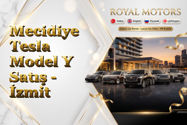 Mecidiye Tesla Model Y Satış - İzmit