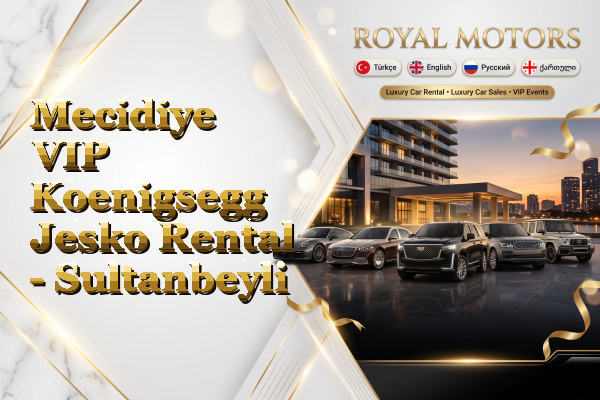 Mecidiye VIP Koenigsegg Jesko Rental - Sultanbeyli