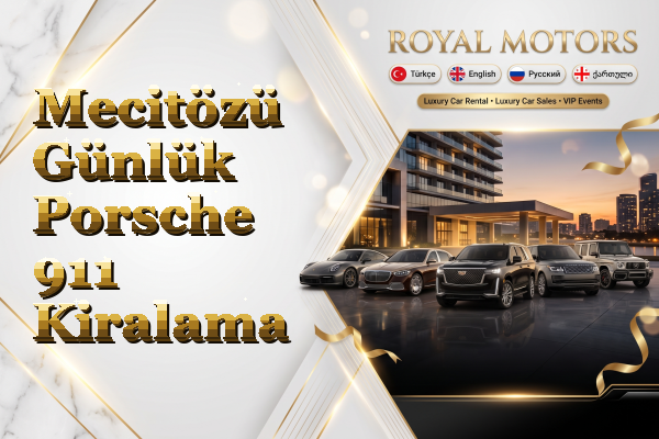 Mecitözü Günlük Porsche 911 Kiralama