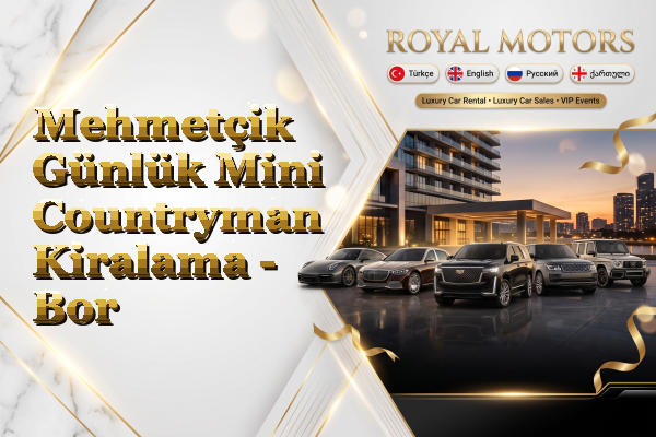 Mehmetçik Günlük Mini Countryman Kiralama - Bor