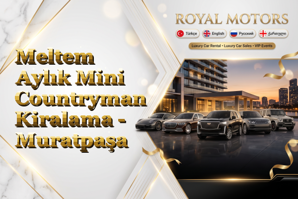 Meltem Aylık Mini Countryman Kiralama - Muratpaşa