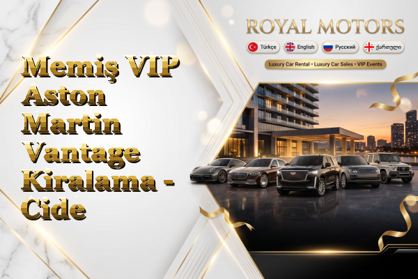 Memiş VIP Aston Martin Vantage Kiralama - Cide