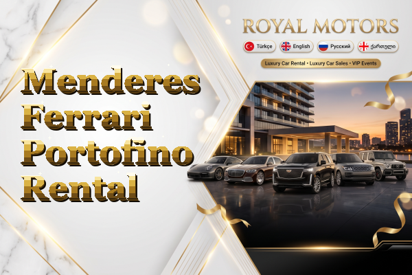 Menderes Ferrari Portofino Rental