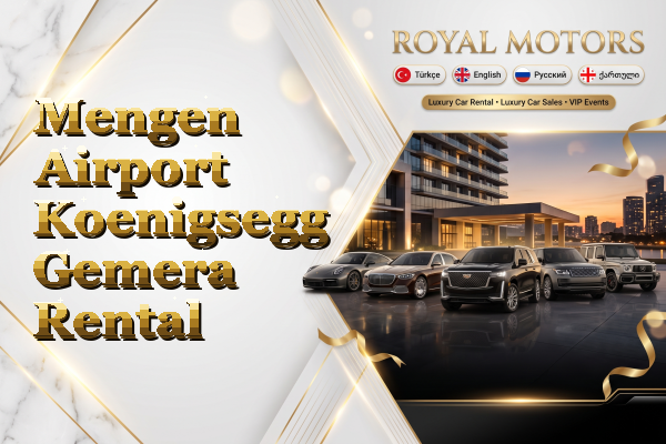 Mengen Airport Koenigsegg Gemera Rental