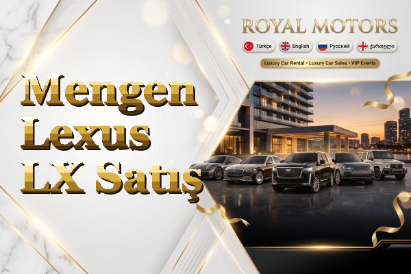Mengen Lexus LX Satış