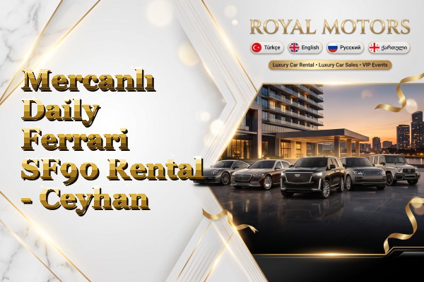 Mercanlı Daily Ferrari SF90 Rental - Ceyhan